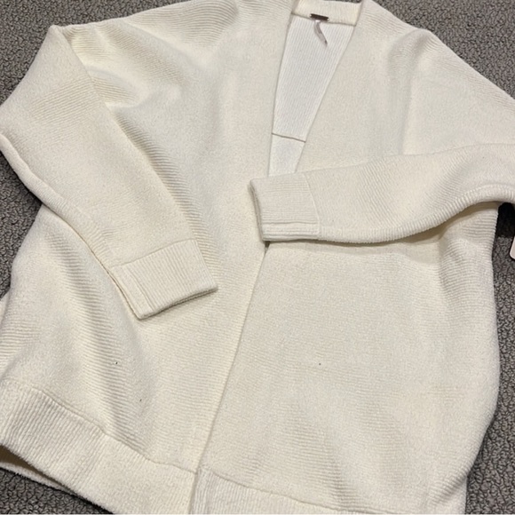 47. free people ottoman cardigan ecru white - Picture 2 of 4